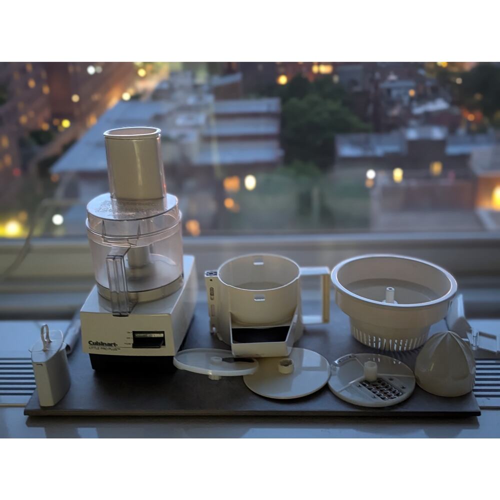 Vintage Food Processor Juicer Cuisinart Little Pro Plus LPP 1994